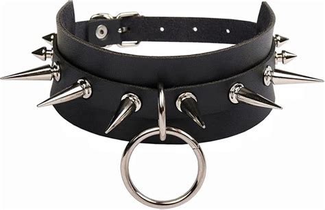 collar punk|men's punk collar.